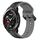 Per Honor Watch GS Pro 22mm Convex Loop Cinturino in silicone bicolore (nero + grigio) Per Honor Watch GS Pro 22mm Convex Loop Cinturino in silicone bicolore (nero + grigio)