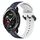 Per Honor Watch GS Pro 22mm Convex Loop Cinturino in silicone bicolore (blu notte + bianco) Per Honor Watch GS Pro 22mm Convex Loop Cinturino in silicone bicolore (blu notte + bianco)