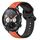 For Honor Watch Dream 22mm Convex Loop Cinturino in silicone bicolore (arancione + nero) For Honor Watch Dream 22mm Convex Loop Cinturino in silicone bicolore (arancione + nero)