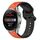 Per Huawei Watch 3 Pro Nuovo cinturino in silicone bicolore con anello convesso da 22 mm (arancione + nero) Per Huawei Watch 3 Pro Nuovo cinturino in silicone bicolore con anello convesso da 22 mm (arancione + nero)