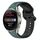 Per Huawei Watch 3 Pro Nuovo cinturino in silicone bicolore con anello convesso da 22 mm (verde oliva + nero) Per Huawei Watch 3 Pro Nuovo cinturino in silicone bicolore con anello convesso da 22 mm (verde oliva + nero)