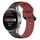 Per Huawei Watch 3 Pro Nuovo cinturino in silicone bicolore con anello convesso da 22 mm (nero + rosso) Per Huawei Watch 3 Pro Nuovo cinturino in silicone bicolore con anello convesso da 22 mm (nero + rosso)