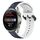 Per Huawei Watch 3 Pro Nuovo cinturino in silicone bicolore con anello convesso da 22 mm (blu notte + bianco) Per Huawei Watch 3 Pro Nuovo cinturino in silicone bicolore con anello convesso da 22 mm (blu notte + bianco)