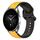 Per Xiaomi Watch S2 42mm 22mm Convex Loop Cinturino in silicone bicolore (giallo + nero) Per Xiaomi Watch S2 42mm 22mm Convex Loop Cinturino in silicone bicolore (giallo + nero)