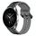Per Xiaomi Watch S2 46mm 22mm Convex Loop Cinturino in silicone bicolore (nero + grigio) Per Xiaomi Watch S2 46mm 22mm Convex Loop Cinturino in silicone bicolore (nero + grigio)