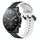 Per Xiaomi MI Watch S1 22mm Convex Loop Cinturino in silicone bicolore (nero + bianco) Per Xiaomi MI Watch S1 22mm Convex Loop Cinturino in silicone bicolore (nero + bianco)