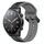 Per Xiaomi MI Watch S1 22mm Convex Loop Cinturino in silicone bicolore (nero + grigio) Per Xiaomi MI Watch S1 22mm Convex Loop Cinturino in silicone bicolore (nero + grigio)