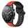 Per Xiaomi MI Watch S1 22mm Convex Loop Cinturino in silicone bicolore (rosso + nero) Per Xiaomi MI Watch S1 22mm Convex Loop Cinturino in silicone bicolore (rosso + nero)