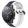 Per Xiaomi MI Watch S1 22mm Convex Loop Cinturino in silicone bicolore (blu notte + bianco) Per Xiaomi MI Watch S1 22mm Convex Loop Cinturino in silicone bicolore (blu notte + bianco)
