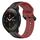 Per Xiaomi MI Watch S1 Pro 22mm Convex Loop Cinturino in silicone bicolore (nero + rosso) Per Xiaomi MI Watch S1 Pro 22mm Convex Loop Cinturino in silicone bicolore (nero + rosso)