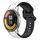 Per Xiaomi MI Watch Color 2 22mm Convex Loop Cinturino in silicone bicolore (bianco + nero) Per Xiaomi MI Watch Color 2 22mm Convex Loop Cinturino in silicone bicolore (bianco + nero)