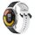 Per Xiaomi MI Watch Color 2 22mm Convex Loop Cinturino in silicone bicolore (nero + bianco) Per Xiaomi MI Watch Color 2 22mm Convex Loop Cinturino in silicone bicolore (nero + bianco)