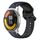 Per Xiaomi MI Watch Color 2 22mm Convex Loop Cinturino in silicone bicolore (blu notte + nero) Per Xiaomi MI Watch Color 2 22mm Convex Loop Cinturino in silicone bicolore (blu notte + nero)