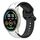 Per Xiaomi MI Watch Sport 22mm Convex Loop Cinturino in silicone bicolore (bianco + nero) Per Xiaomi MI Watch Sport 22mm Convex Loop Cinturino in silicone bicolore (bianco + nero)