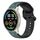 Per Xiaomi MI Watch Sport 22mm Convex Loop Cinturino in silicone bicolore (verde oliva + nero) Per Xiaomi MI Watch Sport 22mm Convex Loop Cinturino in silicone bicolore (verde oliva + nero)