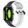 Per Xiaomi Haylou RS4 LS12 22mm Convex Loop Cinturino in silicone bicolore (nero + bianco) Per Xiaomi Haylou RS4 LS12 22mm Convex Loop Cinturino in silicone bicolore (nero + bianco)