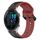 Per Garmin Forerunner 265 22mm Convex Loop Cinturino in silicone bicolore (nero + rosso) Per Garmin Forerunner 265 22mm Convex Loop Cinturino in silicone bicolore (nero + rosso)