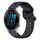 Per Garmin Forerunner 265 22mm Convex Loop Cinturino in silicone bicolore (blu notte + nero) Per Garmin Forerunner 265 22mm Convex Loop Cinturino in silicone bicolore (blu notte + nero)