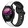 Per Garmin Forerunner 255 22mm Convex Loop Cinturino in silicone bicolore (bianco + nero) Per Garmin Forerunner 255 22mm Convex Loop Cinturino in silicone bicolore (bianco + nero)