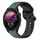 Per Garmin Forerunner 255 22mm Convex Loop Cinturino in silicone bicolore (verde oliva + nero) Per Garmin Forerunner 255 22mm Convex Loop Cinturino in silicone bicolore (verde oliva + nero)