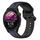 Per Garmin Forerunner 255 Music 22mm Convex Loop Cinturino in silicone bicolore (blu notte + nero) Per Garmin Forerunner 255 Music 22mm Convex Loop Cinturino in silicone bicolore (blu notte + nero)