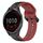 Per Garmin Vivoactive4 22mm Convex Loop Cinturino in silicone bicolore (nero + rosso) Per Garmin Vivoactive4 22mm Convex Loop Cinturino in silicone bicolore (nero + rosso)