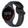 Per cinturino in silicone bicolore con anello convesso da 22 mm Garmin Vivoactive4 (blu notte + nero) Per cinturino in silicone bicolore con anello convesso da 22 mm Garmin Vivoactive4 (blu notte + nero)