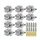 10 pz NJ-3 Per RG58/RG402/LMR195 N Tipo Spina Connettore Connettore Coassiale RF A Bassa Perdita