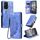 Custodia per telefono in pelle goffrata Totem Global Skin Feel per Honor 200 Lite (viola) Custodia per telefono in pelle goffrata Totem Global Skin Feel per Honor 200 Lite (viola)