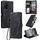 Custodia per telefono in pelle goffrata Totem Global Skin Feel per Honor 200 Lite (nera) Custodia per telefono in pelle goffrata Totem Global Skin Feel per Honor 200 Lite (nera)