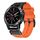 Per Garmin Fenix 7 cinturino in gomma con fibbia in acciaio e sgancio rapido (arancione) Per Garmin Fenix 7 cinturino in gomma con fibbia in acciaio e sgancio rapido (arancione)