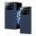 Per Xiaomi MIX Fold 4 Custodia pieghevole per telefono con motivo in fibra di carbonio elettrolitica con cerniera (blu) Per Xiaomi MIX Fold 4 Custodia pieghevole per telefono con motivo in fibra di carbonio elettrolitica con cerniera (blu)