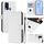 Per vivo Y30 4G Custodia per telefono in pelle tinta unita con cordino Global Skin Feel (bianco) Per vivo Y30 4G Custodia per telefono in pelle tinta unita con cordino Global Skin Feel (bianco)