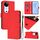 Per vivo S19 Custodia per telefono in pelle tinta unita con cordino (rosso) Per vivo S19 Custodia per telefono in pelle tinta unita con cordino (rosso)