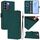 Per vivo V27E 4G Global / T2 4G Global Custodia in pelle tinta unita con cordino (verde scuro) Per vivo V27E 4G Global / T2 4G Global Custodia in pelle tinta unita con cordino (verde scuro)
