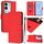 Per vivo V29E 5G Global / Y200 5G Global Custodia in pelle tinta unita con cordino (rosso) Per vivo V29E 5G Global / Y200 5G Global Custodia in pelle tinta unita con cordino (rosso)