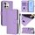 Per vivo V40 Lite 5G / V30E 5G Custodia per telefono in pelle tinta unita con cordino Global Skin Feel (viola lavanda) Per vivo V40 Lite 5G / V30E 5G Custodia per telefono in pelle tinta unita con cordino Global Skin Feel (viola lavanda)