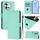 Per vivo V40 Lite 5G / V30E 5G Custodia per telefono in pelle tinta unita con cordino Global Skin Feel (verde menta) Per vivo V40 Lite 5G / V30E 5G Custodia per telefono in pelle tinta unita con cordino Global Skin Feel (verde menta)