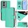 Per vivo Y17S 4G Custodia per telefono in pelle tinta unita con cordino Global Skin Feel (verde) Per vivo Y17S 4G Custodia per telefono in pelle tinta unita con cordino Global Skin Feel (verde)