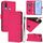 Per vivo Y17 / Y15 / Y12 / Y11 Custodia in pelle tinta unita con cordino (rosso rosa) Per vivo Y17 / Y15 / Y12 / Y11 Custodia in pelle tinta unita con cordino (rosso rosa)