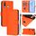 Per vivo Y19 / U3 / Y5S / Z5i / U20 Custodia in pelle tinta unita con cordino (arancione) Per vivo Y19 / U3 / Y5S / Z5i / U20 Custodia in pelle tinta unita con cordino (arancione)