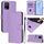 Per vivo Y33S 4G Global / Y21 2021 Custodia in pelle tinta unita con cordino (viola lavanda) Per vivo Y33S 4G Global / Y21 2021 Custodia in pelle tinta unita con cordino (viola lavanda)