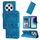 Per Redmi 14C 4G Custodia per telefono in pelle con motivo girasole in rilievo (blu) Per Redmi 14C 4G Custodia per telefono in pelle con motivo girasole in rilievo (blu)
