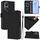 Per vivo Y100 5G Custodia per telefono in pelle tinta unita con cordino Global Skin Feel (nero) Per vivo Y100 5G Custodia per telefono in pelle tinta unita con cordino Global Skin Feel (nero)