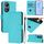 Per vivo Y100 5G Custodia per telefono in pelle tinta unita con cordino Global Skin Feel (Lake Blue) Per vivo Y100 5G Custodia per telefono in pelle tinta unita con cordino Global Skin Feel (Lake Blue)