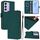 Per vivo Y100 5G IDN / V40 SE 5G Custodia in pelle tinta unita con cordino (verde scuro) Per vivo Y100 5G IDN / V40 SE 5G Custodia in pelle tinta unita con cordino (verde scuro)