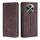 Per OPPO Reno12 F 5G Custodia in pelle magnetica Skin Feel (marrone scuro) Per OPPO Reno12 F 5G Custodia in pelle magnetica Skin Feel (marrone scuro)