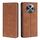 Per OPPO Reno12 F 5G Custodia in pelle magnetica Skin Feel (marrone chiaro) Per OPPO Reno12 F 5G Custodia in pelle magnetica Skin Feel (marrone chiaro)