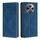 Per OPPO Reno12 F 5G Custodia in pelle magnetica Skin Feel (blu)