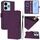 Per Redmi 13 4G Global / 13 5G Global Custodia in pelle tinta unita con cordino (viola) Per Redmi 13 4G Global / 13 5G Global Custodia in pelle tinta unita con cordino (viola)